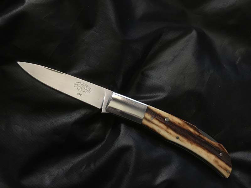 CENTOFANTE , FRANK OLD FOLDING KNIFE CUSTOM MADE セントファンテ ビンテージ カスタムナイフ スタッグの画像1