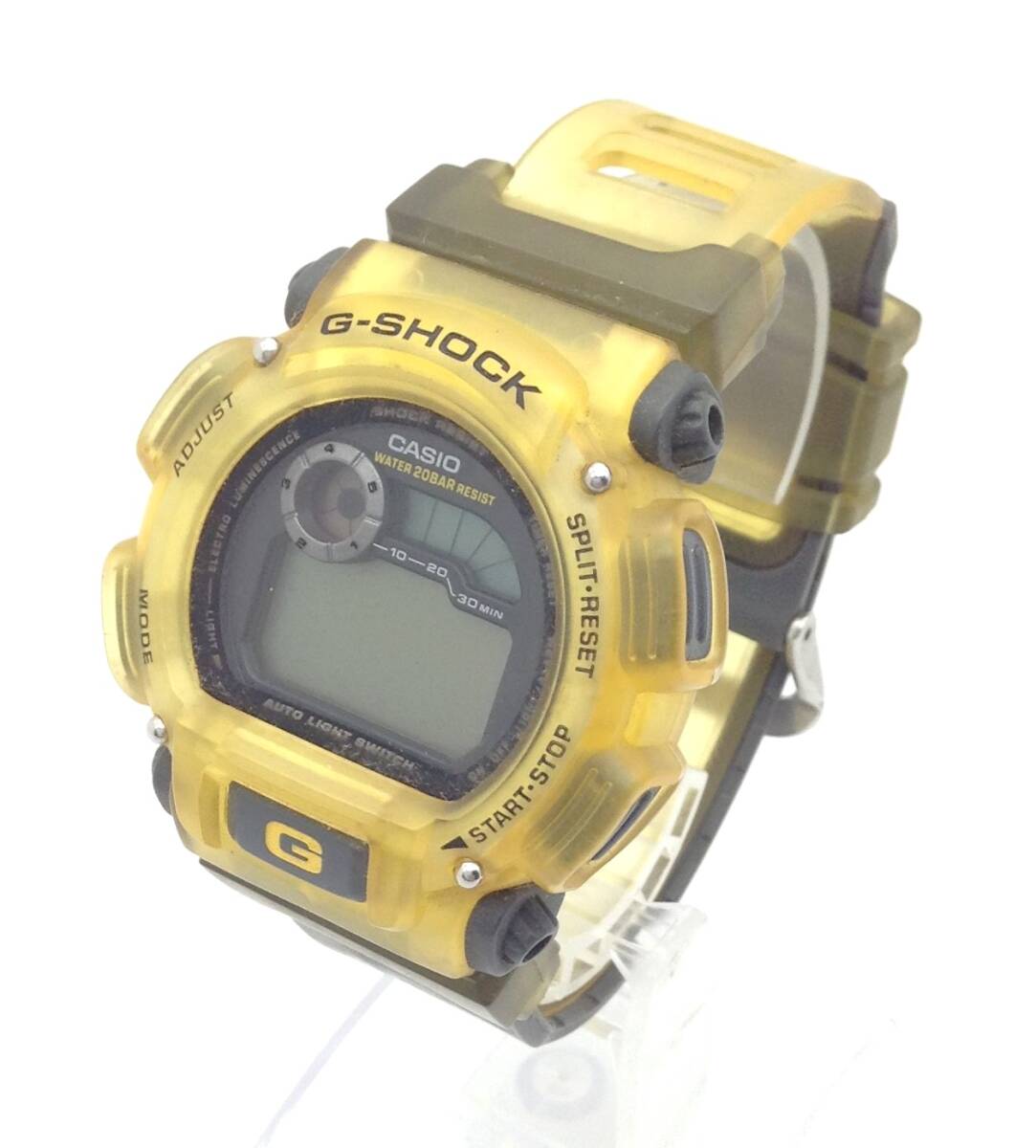 不動品【 CASIO G-SHOCK Shock Resistant 腕時計 1647 DW-9000 】カシオ メンズ 腕時計 デジタル文字盤 ジャンク品 中古品 保管品 MNの画像2