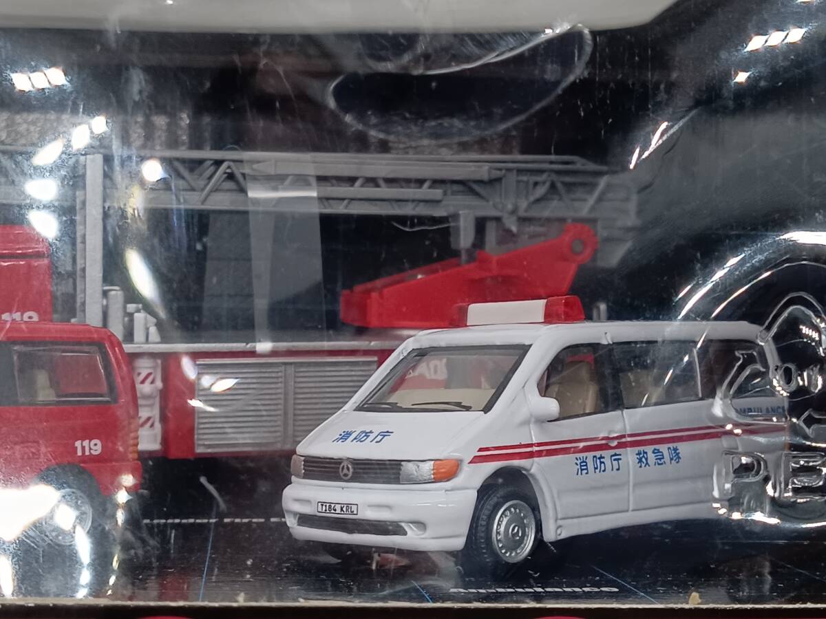 玩具【 リアルホイール エマージェンシー ビークル セット H UNK REAL WHEEL EMERGENCY VEHICLE SET 】検索タグ) 希少品 保管品 HT_画像3