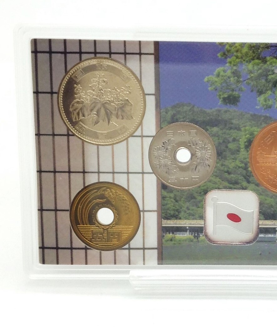 記念硬貨【 2008 Japan Coin Set 】額面666円 2008年 純銀製年銘板 記念貨幣 造幣局 コレクション MNの画像5