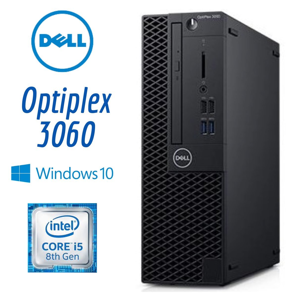 【DELL Optiplex 3060】 デスクトップパソコン / Win10Pro / Corei5-8500 / 新品SSD256GB / 8GB_画像1