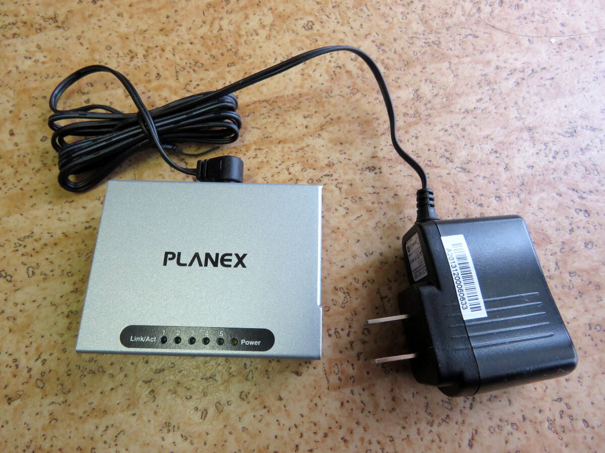 Slanex Switching Hub ★ LAUNTX FX-05MINI ★ Адаптер переменного тока и 4-локальный кабель включен ★ Используется
