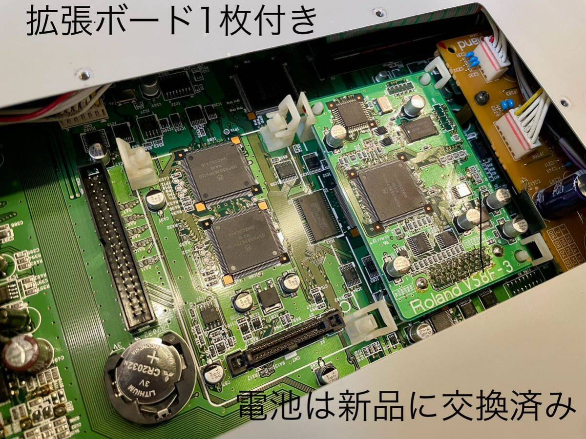 Roland VS-2000CD, enhancing effect board VS8F-3, semi-hard case ( freebie ) MTR multitrack recorder Roland instructions,CD attaching 