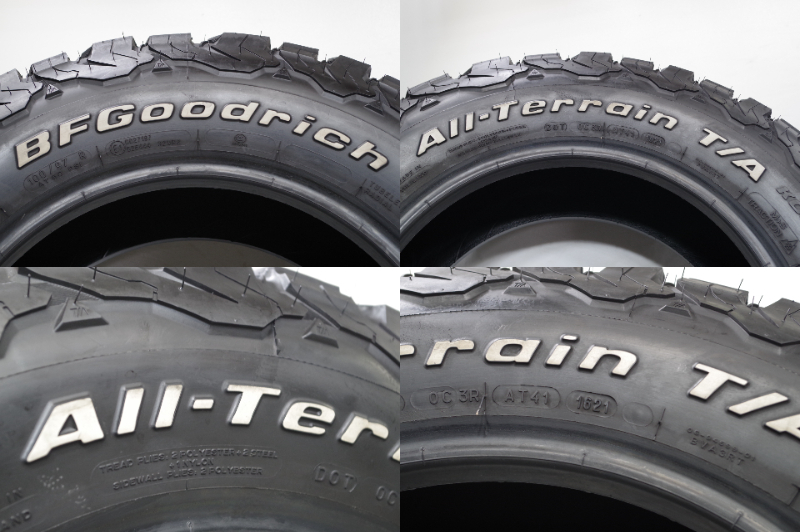 F-422(送料無料/代引きOK)ランクE.D 中古 215/70R16 BF Good rich All-Terrain グッドリッチ オールテレーン 9分山 ホワイトレター 2本SETの画像2