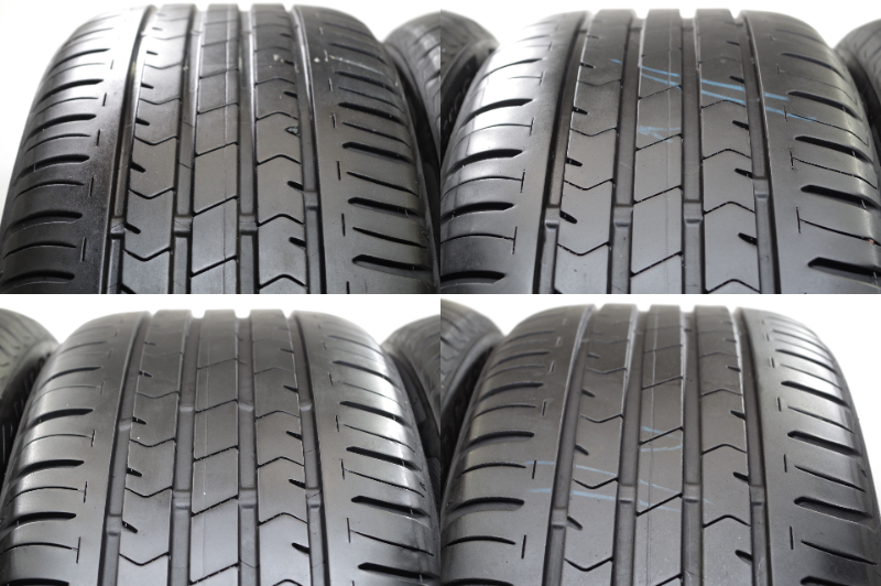 F-438(送料無料/代引きOK)ランクE 中古 215/50R17 BS 17ｘ7J 5H/100 +48 スバル純正 アルミ 夏タイヤ エクシーガ クロスオーバー7の画像8