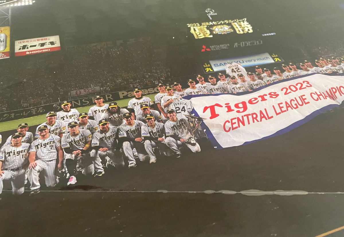 頑張れ！阪神タイガース　☆ 優勝記念本＋表裏ポスター