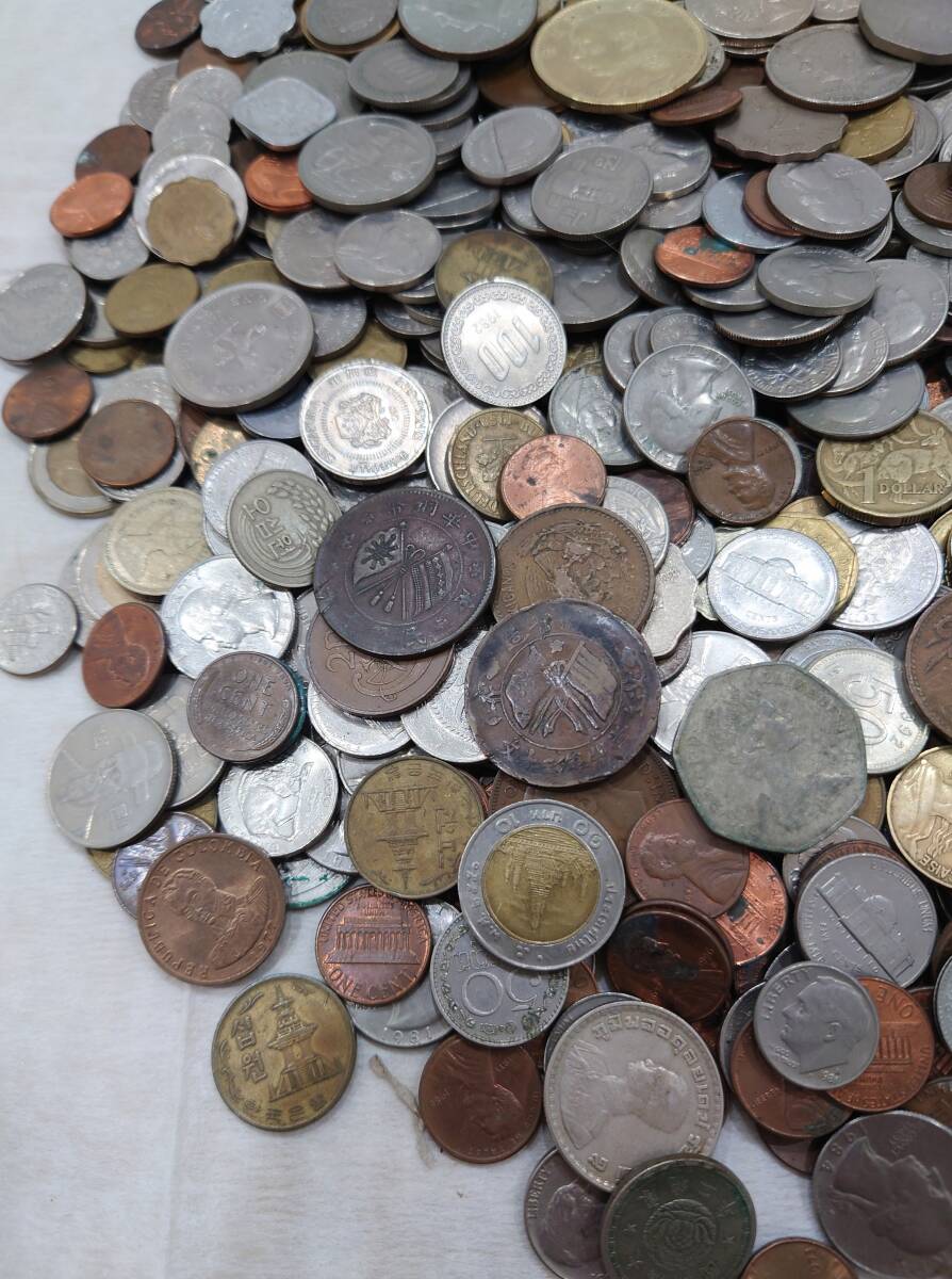 ◆外国 コイン 硬貨 古銭 約5.4kg まとめて◆の画像2