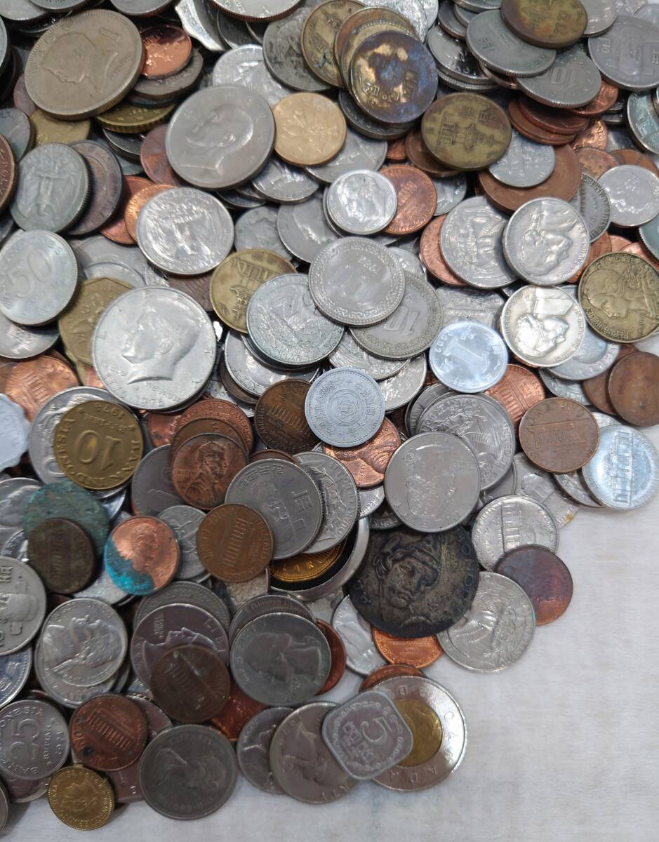 ◆外国 コイン 硬貨 古銭 約5.4kg まとめて◆の画像7