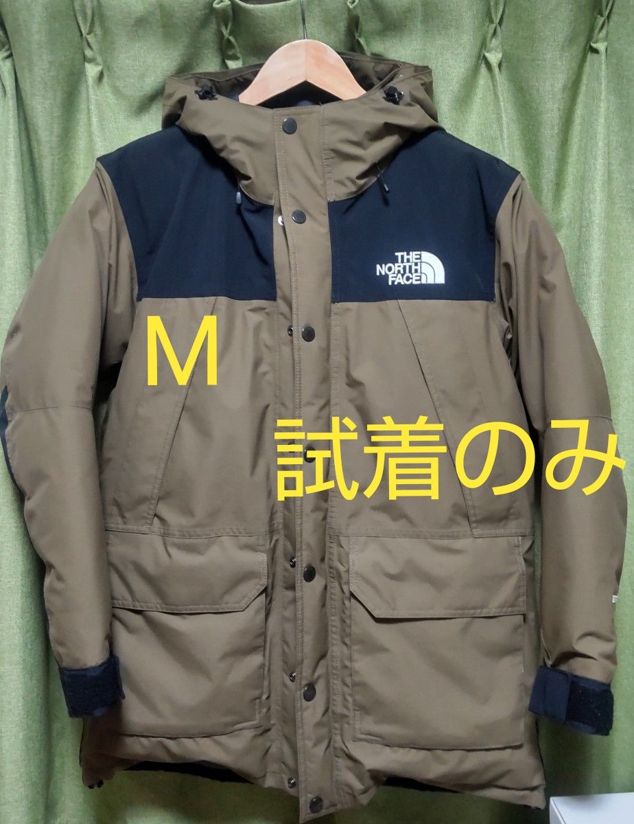 ★売り切り中【試着のみ】 THE NORTH FACE　マウンテンダウンコート　ビーチグリーン　M　サイズ