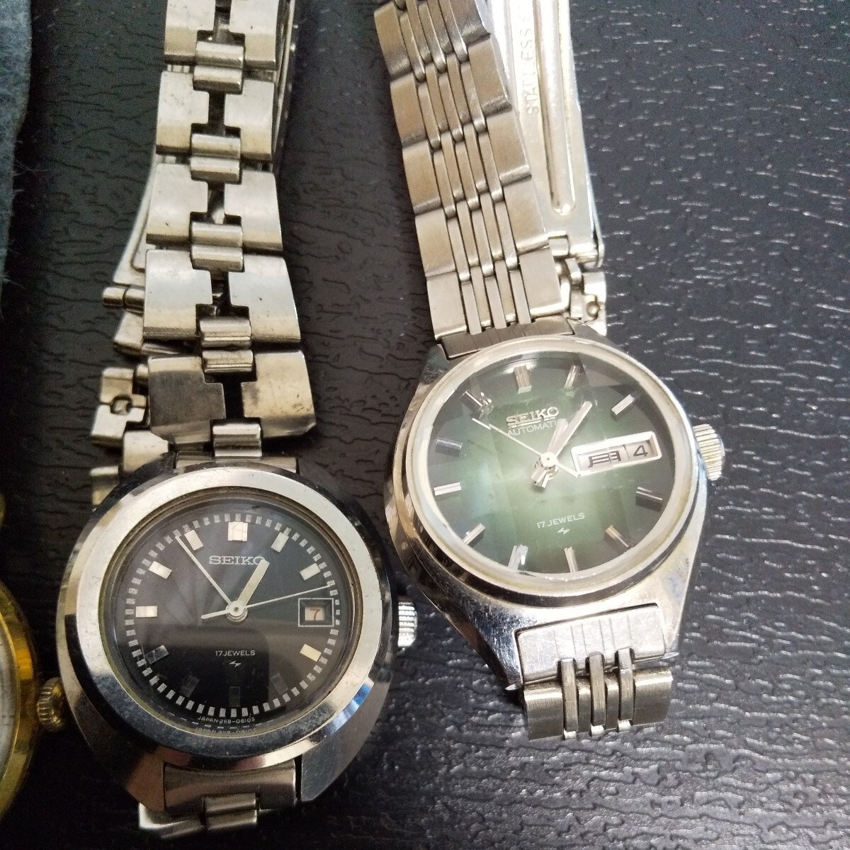 SEIKO 機械式 腕時計まとめて 手巻き腕時計 自動巻き腕時計 すべて稼働品 合計9個_画像2