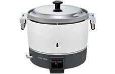 新製品 都市ガス ホース付属 リンナイ 業務用ガス 炊飯器 6.0L/3升 RR-300CF-B 9.5φ接続
