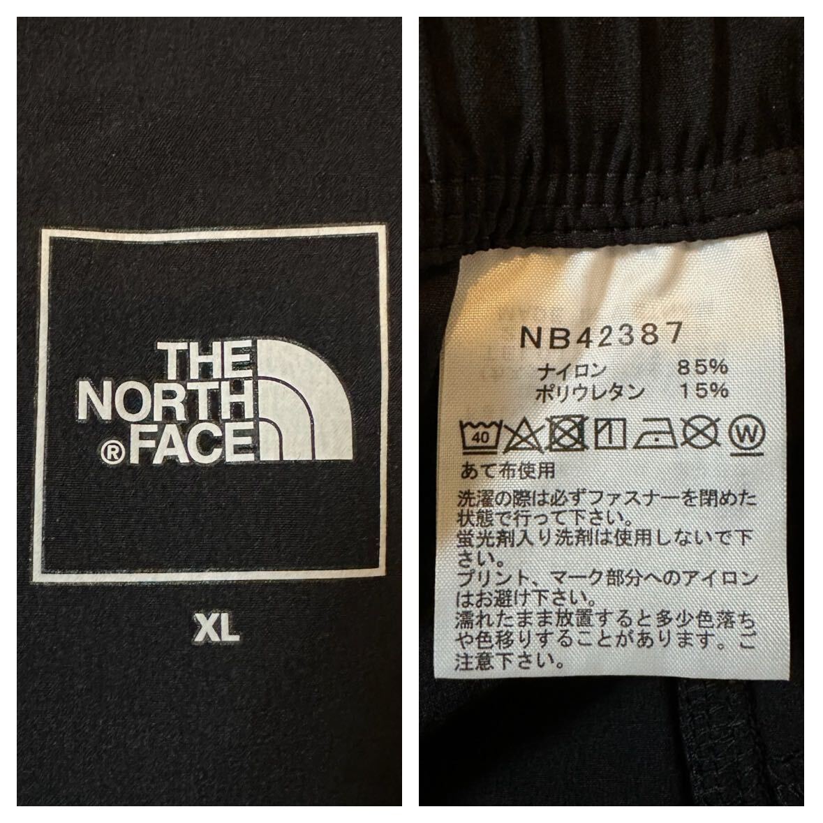 XL THE NORTH FACE Flexible Short K Black ノースフェイス フレキシブルショーツ ショートパンツ ハーフパンツ ブラック 黒 24SS NB42387_画像7