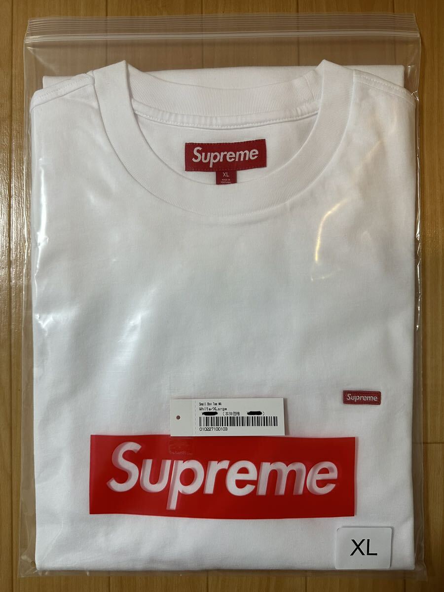 XL Supreme Small Box Logo Tee #A White XLarge シュプリーム スモール ボックスロゴ ボックス ロゴ Tシャツ 半袖 ホワイト 白 24SS