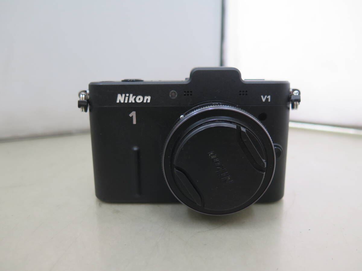 1円～△●Nikon ニコン1 V1 ミラーレス一眼 レンズ 10㎜ 1:2.8付の画像1