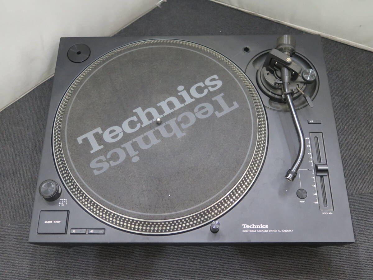 1円～□〇Technics テクニクス SL-1200MK7 レコードプレーヤーの画像3