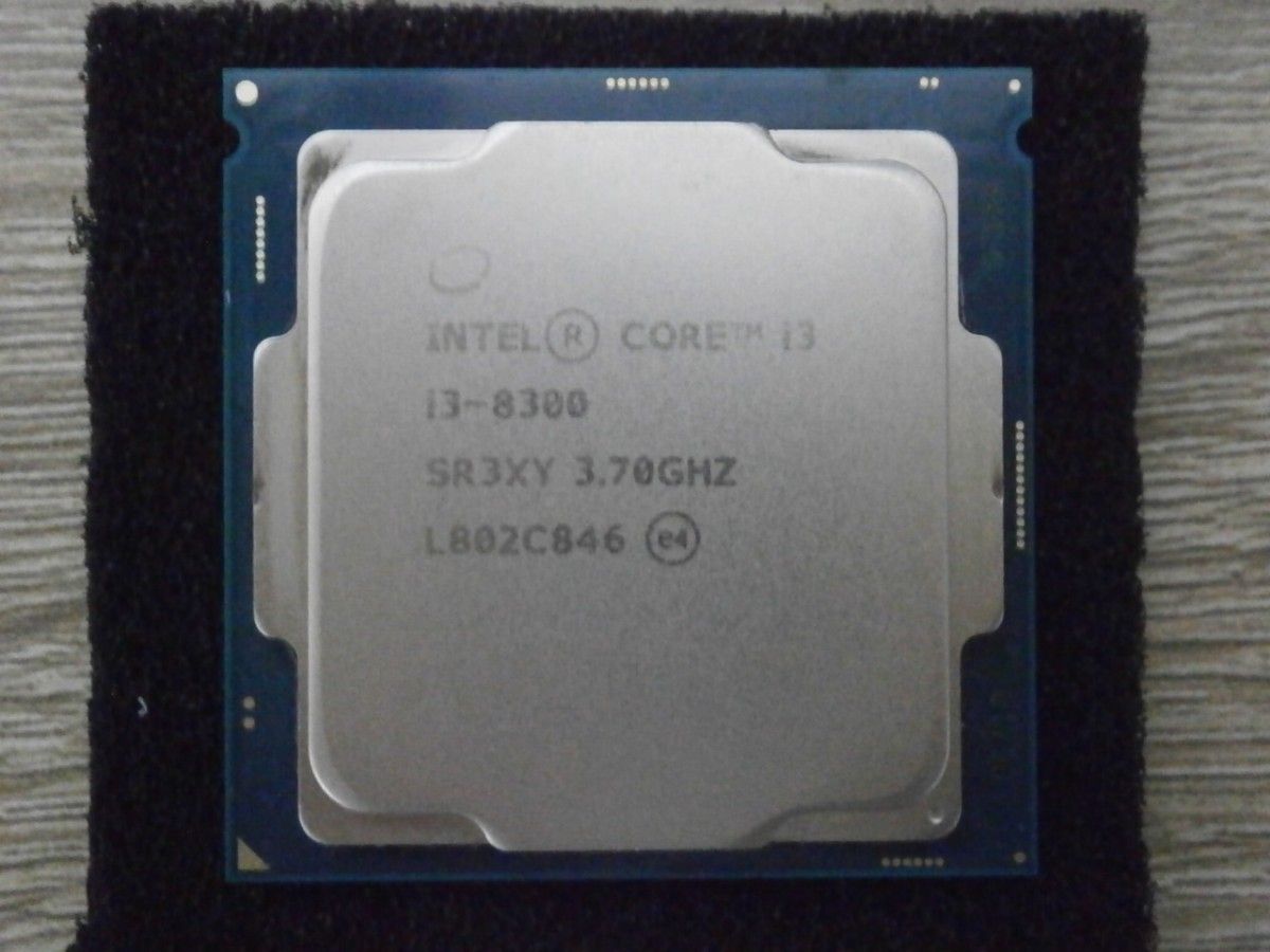 Intel Core i3 8300 4C/4T 3.7GHz 動作品