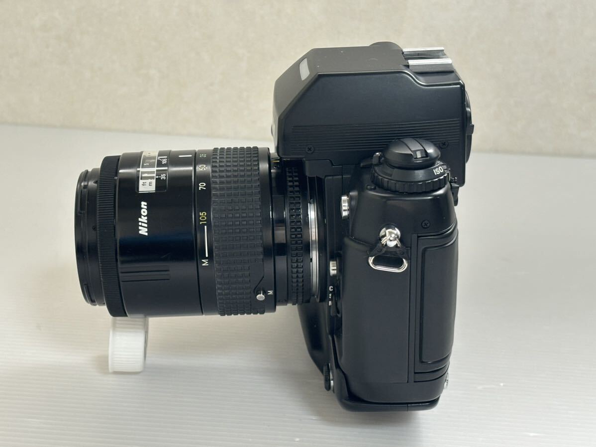 ニコン Nikon F4 F4S レンズ AF NIKKOR 35-105mm 1:3.5-4.5 一眼レフフィルムカメラ_画像2