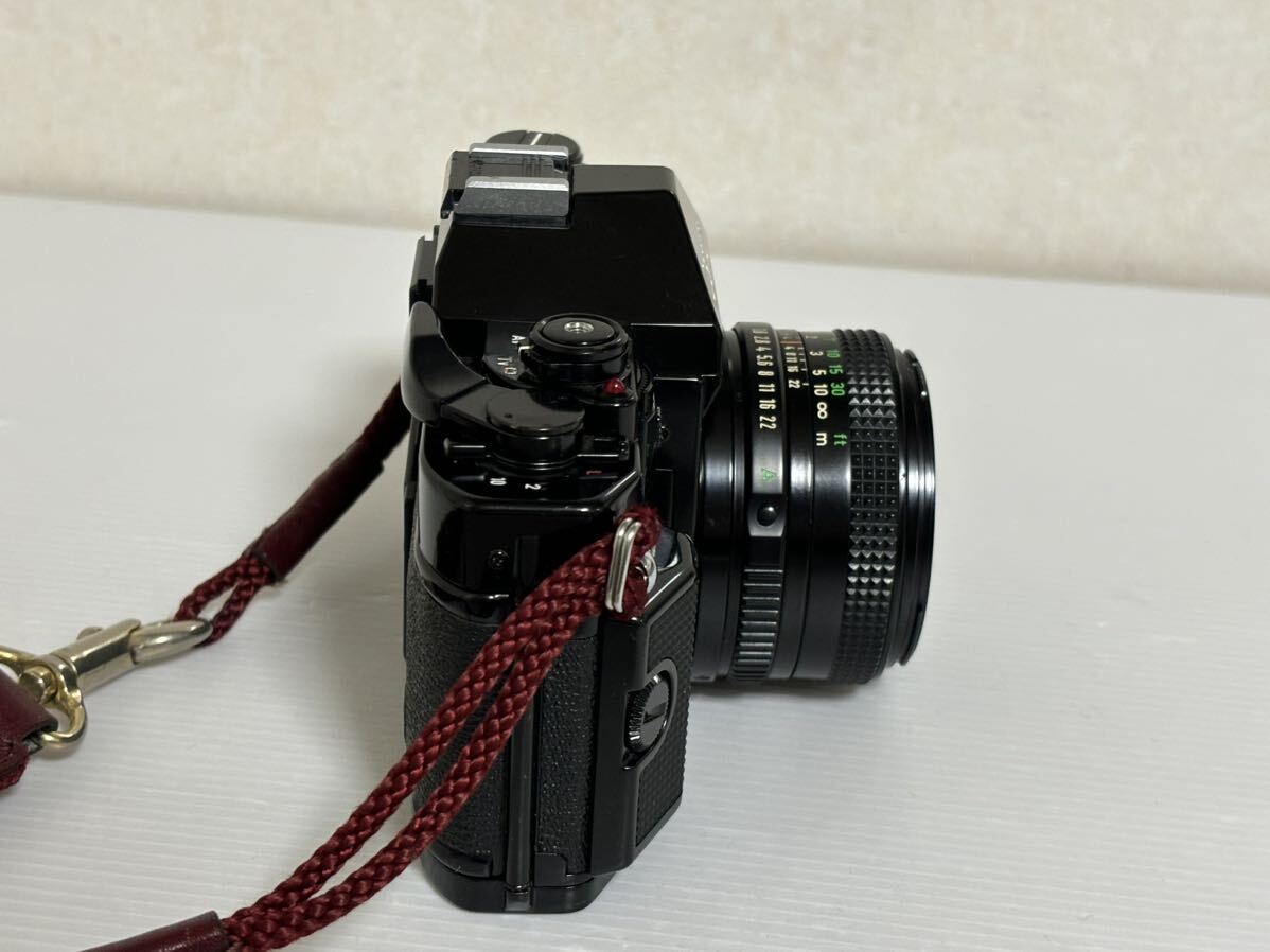 Canon キャノン Ａ-1 レンズ CANON LENS FD 50mm 1:1.8 一眼レフフィルムカメラ_画像4