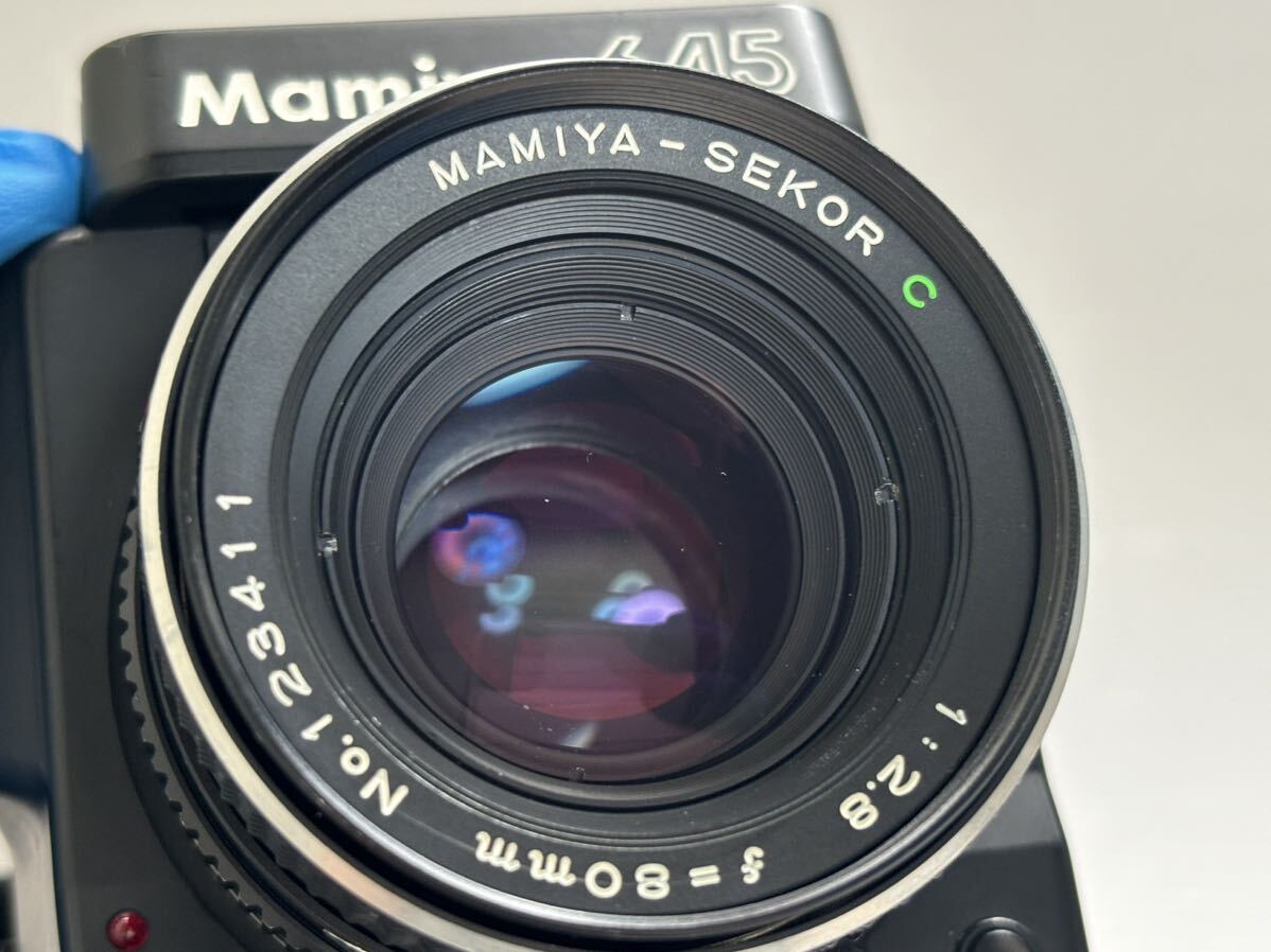 マミヤ Mamiya M645 SUPER レンズ3本セット 80mm 1:2.8 210mm 300mm 中判フィルムカメラの画像7