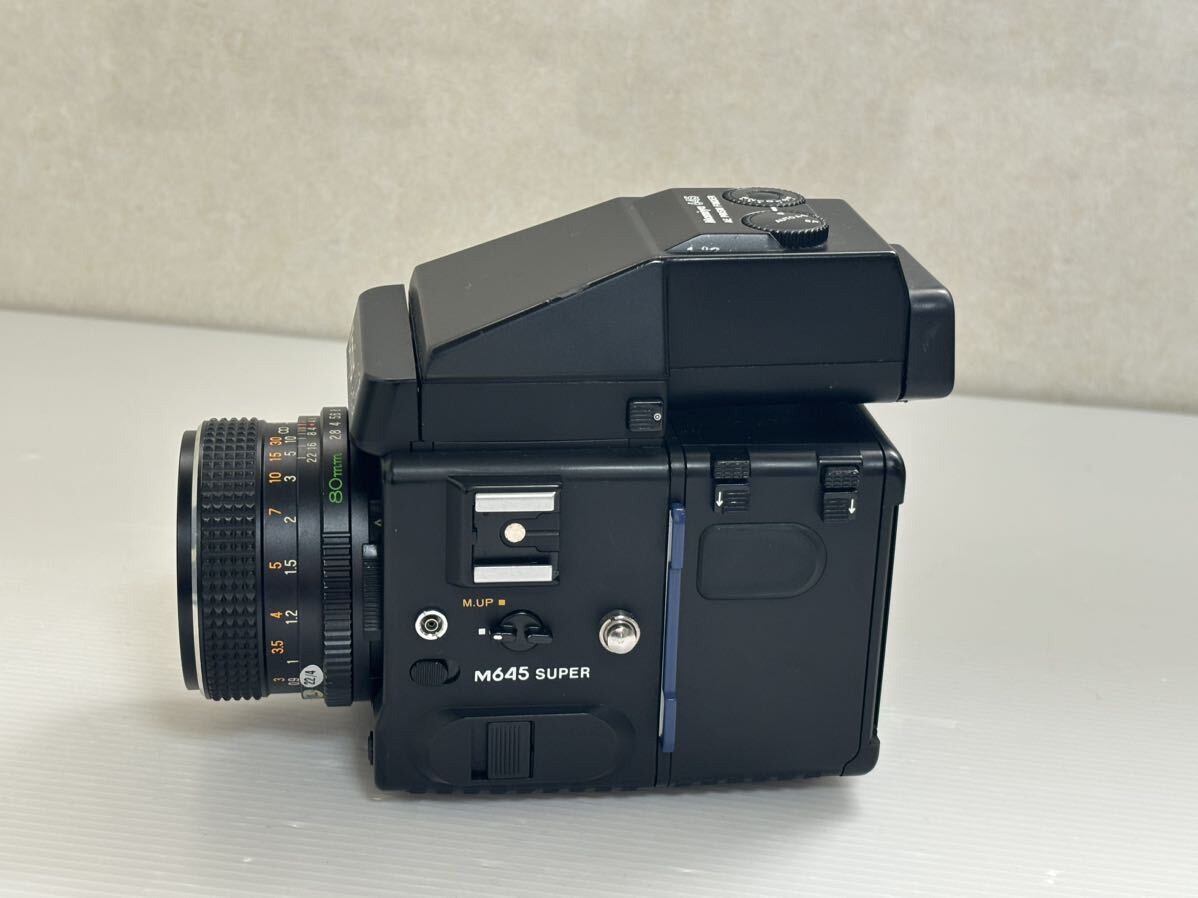 マミヤ Mamiya M645 SUPER　レンズ3本セット 80mm 1:2.8　210mm 300mm　中判フィルムカメラ_画像2