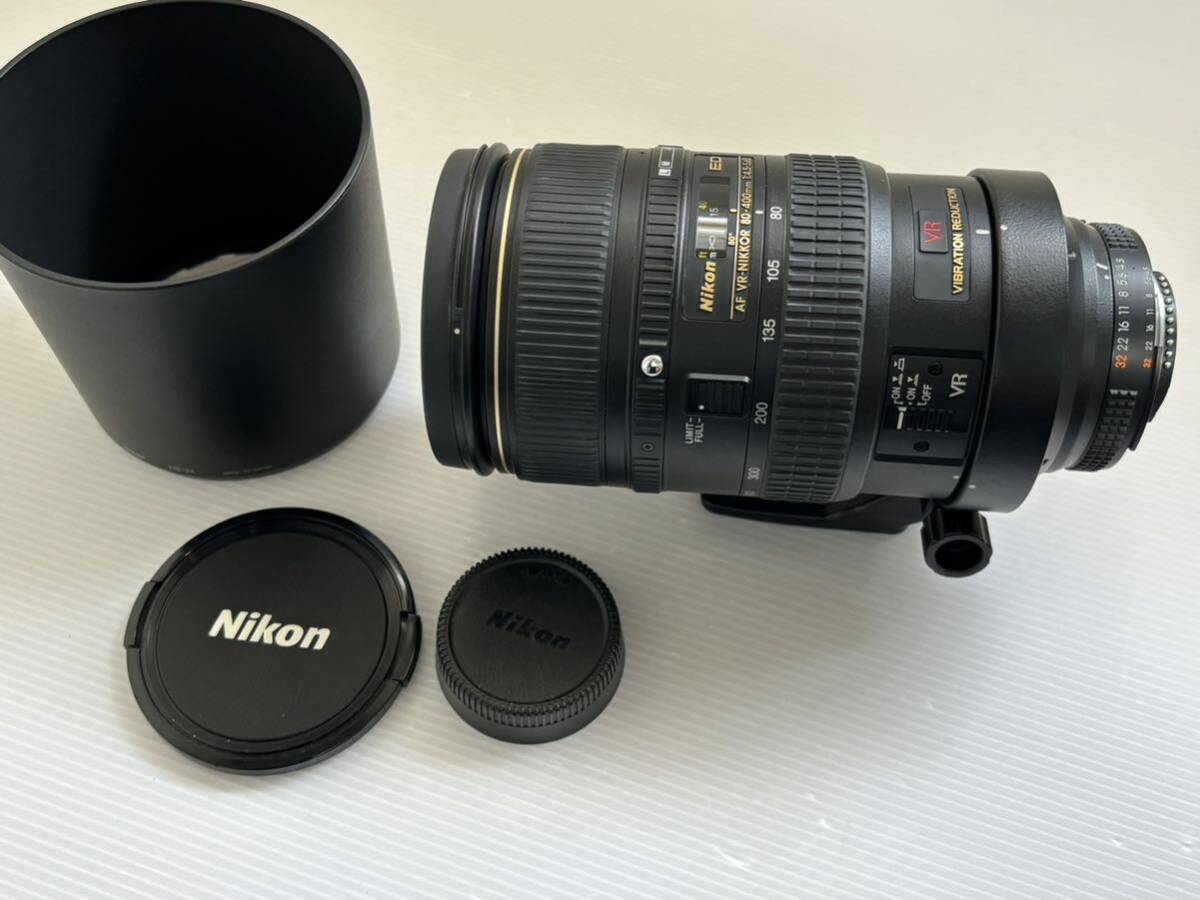 Nikon ニコン レンズ AF VR NIKKOR 80-400mm F4.5-5.6D ED カメラレンズ_画像1