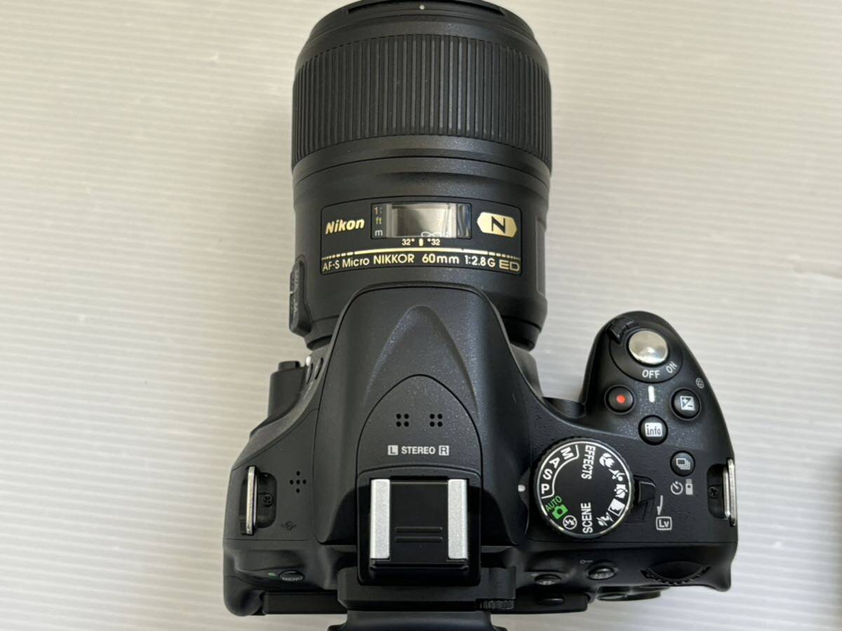 Nikon ニコン D5200 デジタルカメラ AF-S Micro NIKKOR 60mm 2.8 G ED レンズ の画像7