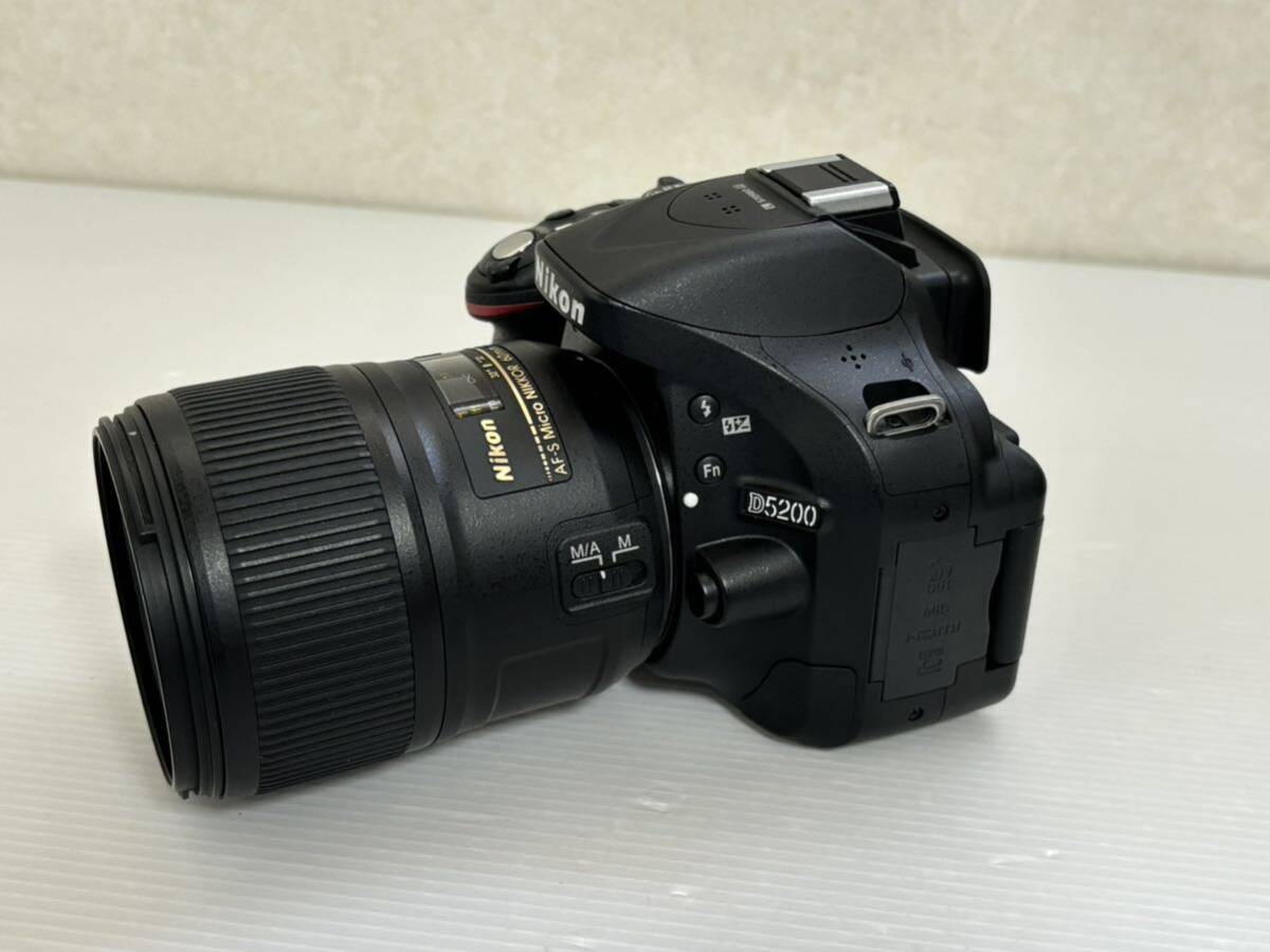 Nikon ニコン D5200 デジタルカメラ AF-S Micro NIKKOR 60mm 2.8 G ED レンズ の画像4