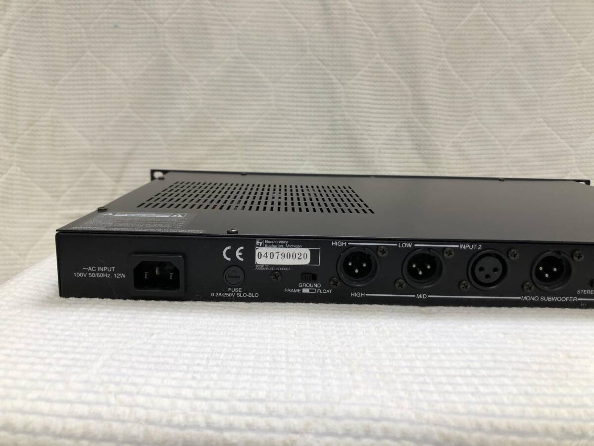 米国EV electro-voice エレクトロボイス electronic stereo crossover EX23 チャンネルデバイダー 動作品 その2