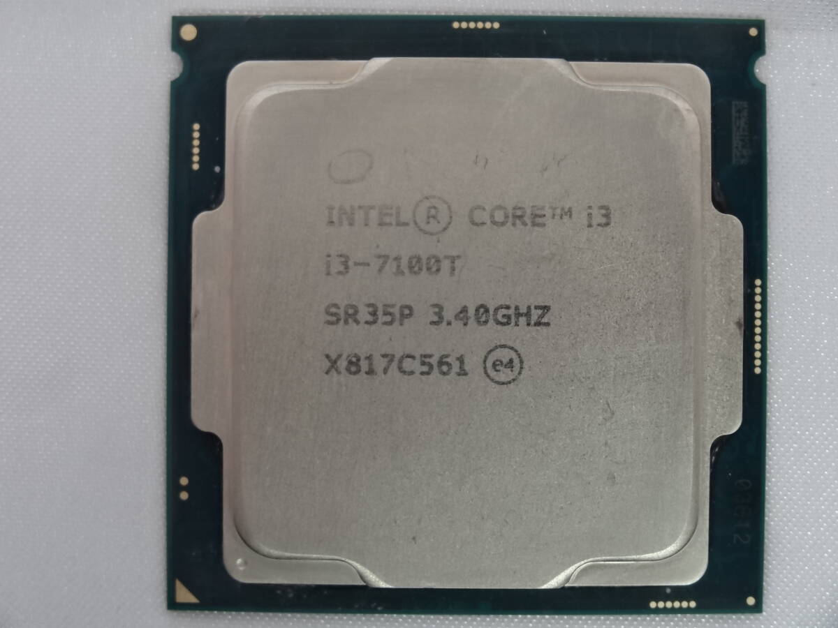 ★Intel /CPU Core i3-7100T 3.40GHz 起動確認済み!★10個セット！！③_画像2