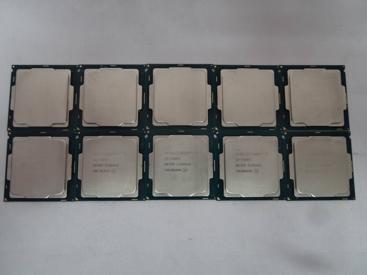*Intel /CPU Core i3-7100T 3.40GHz start-up has confirmed!*10 piece set!!⑩