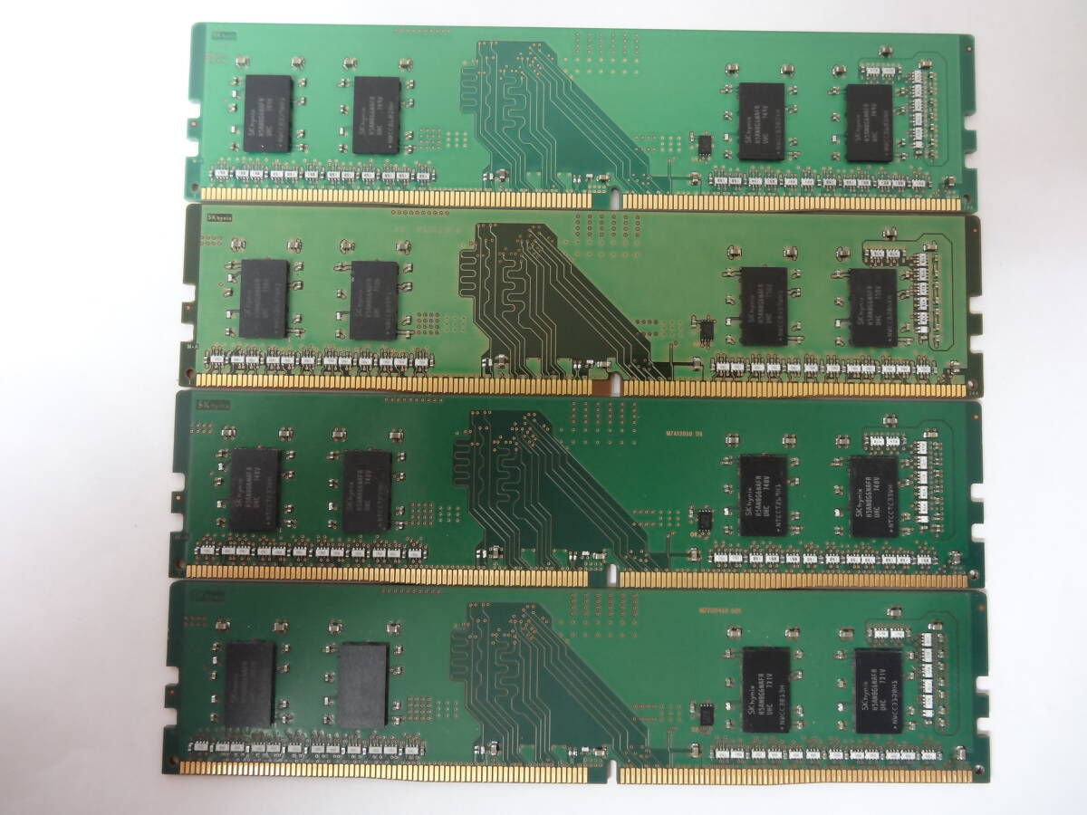 ☆SK hynix PC4-2400T 4GB×4枚 BIOS確認済☆４の画像4