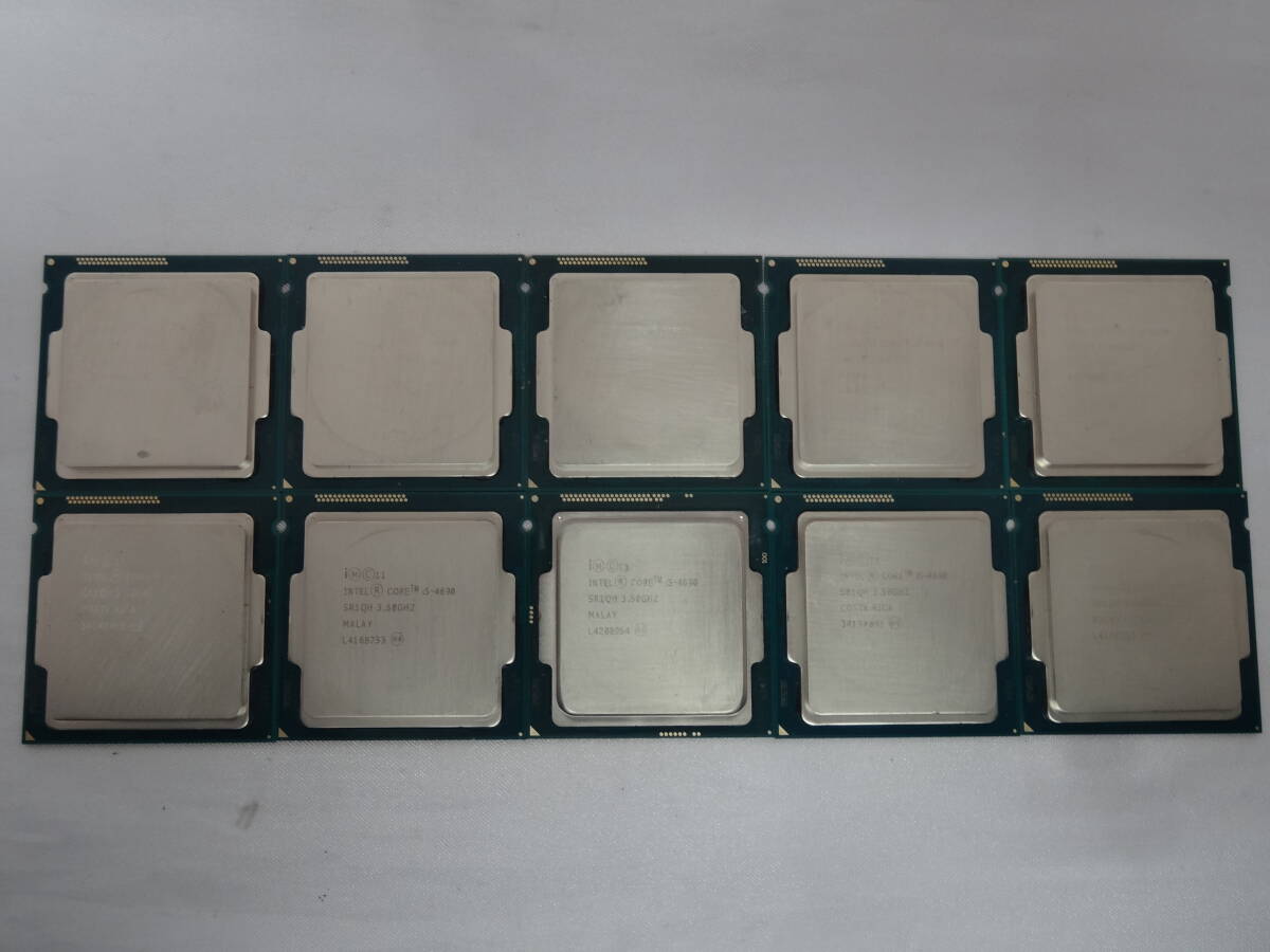 ★Intel / CPU Core i5-4690 3.50GHz 起動確認済！★10個セット！！④の画像1