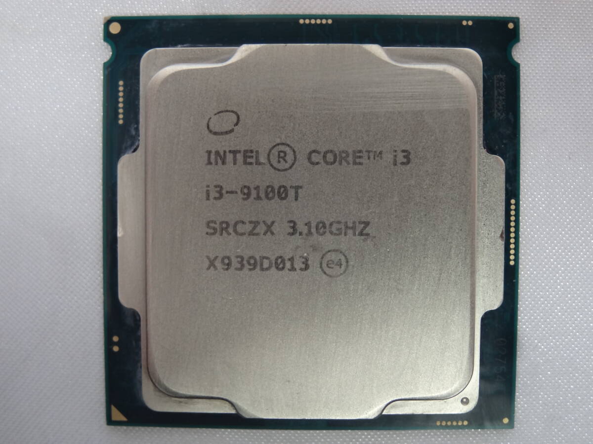 ★Intel / CPU Core i3-9100T 3.10GHz 起動確認済★ジャンク！！の画像1
