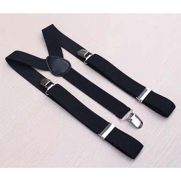  Kids suspenders black child party butterfly necktie bar gun ti suit 