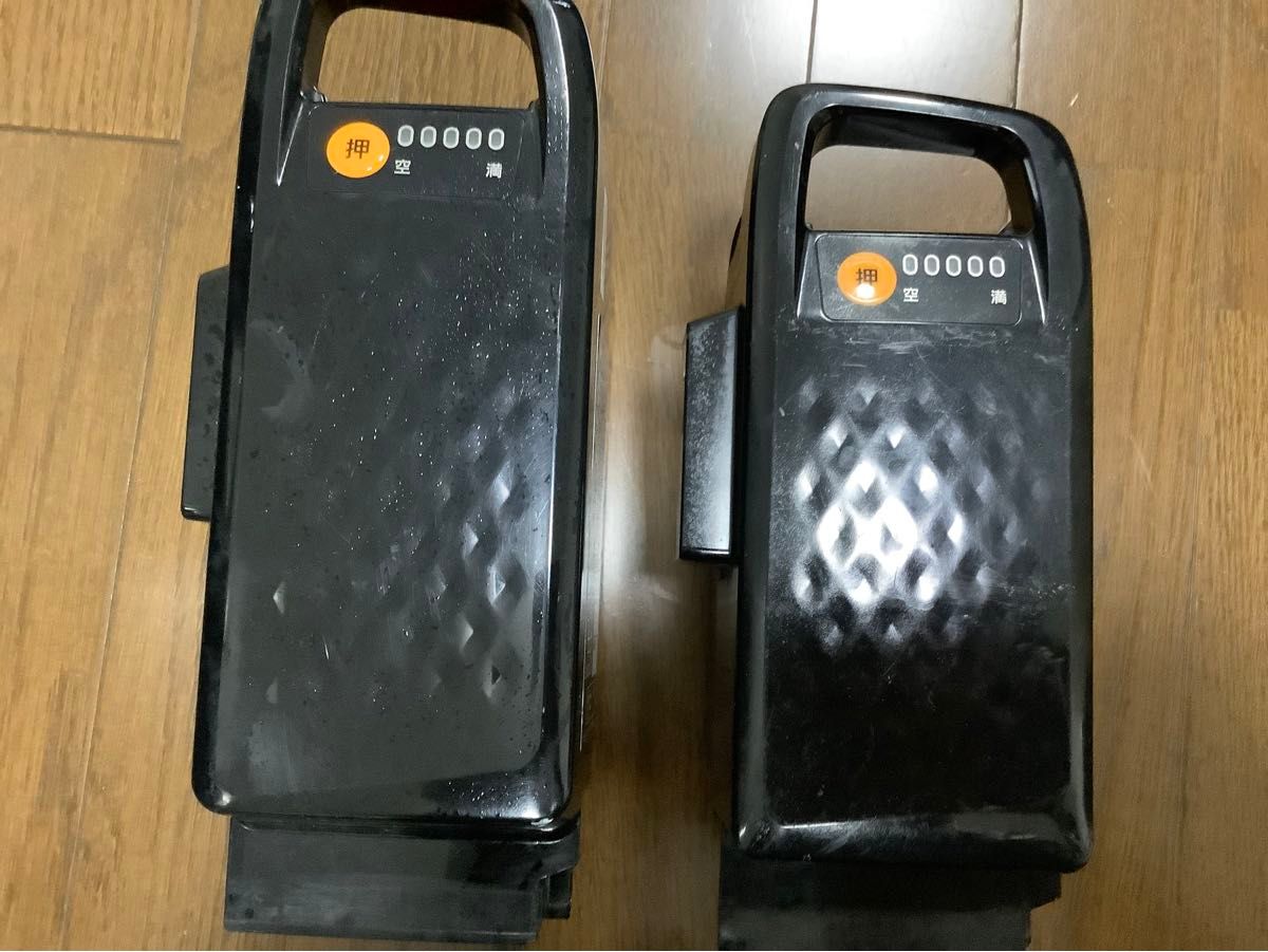 ジャンク品パナソニック電動アシスト自転車バッテリー品番NKY538B02(16.0A)+NKY 564B02(20.0A)2台売り