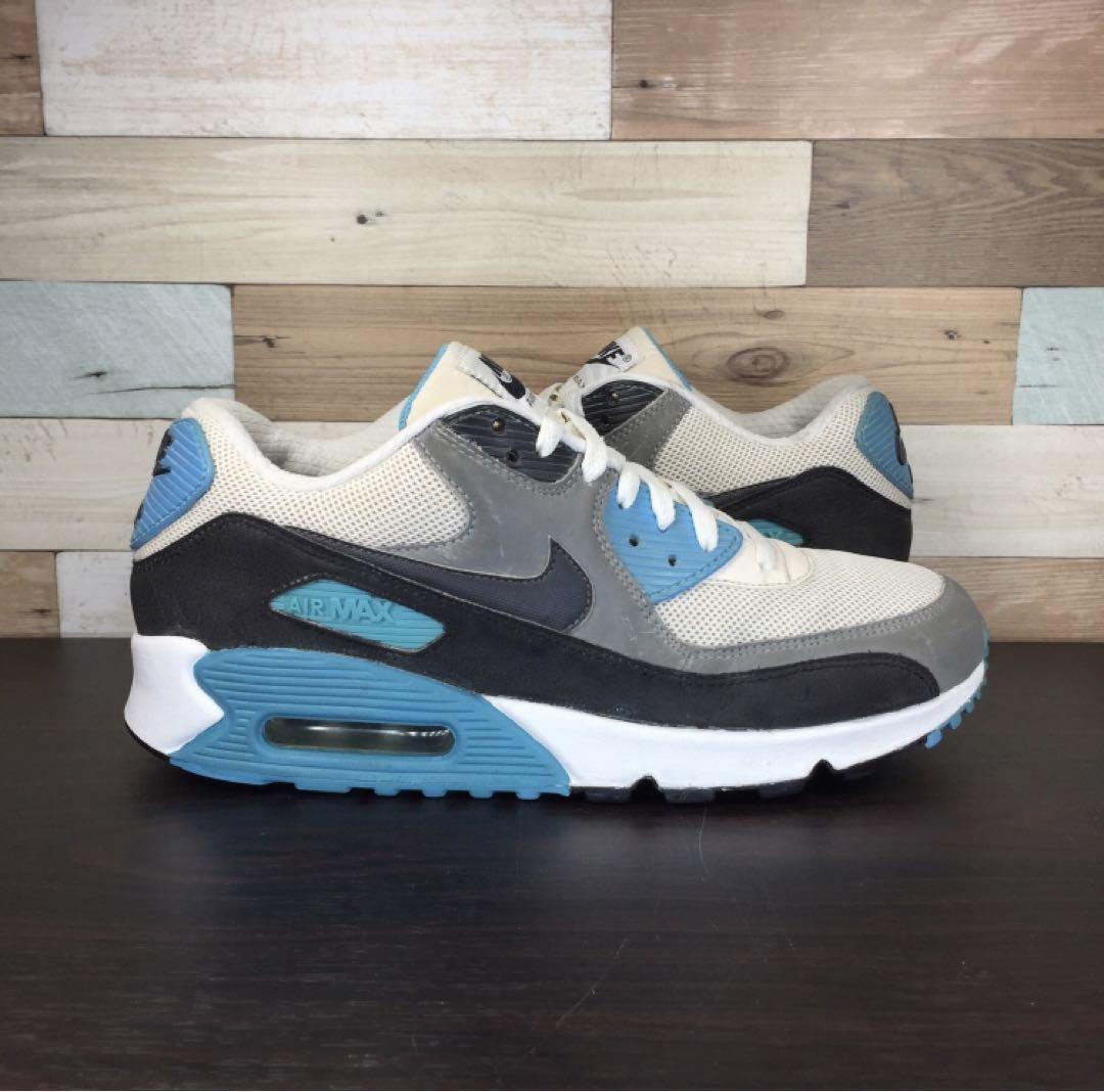 NIKE AIR MAX 90 ナイキ エア マックス 90 クローリーン ブルー 28cm U08805 537384-100_画像3