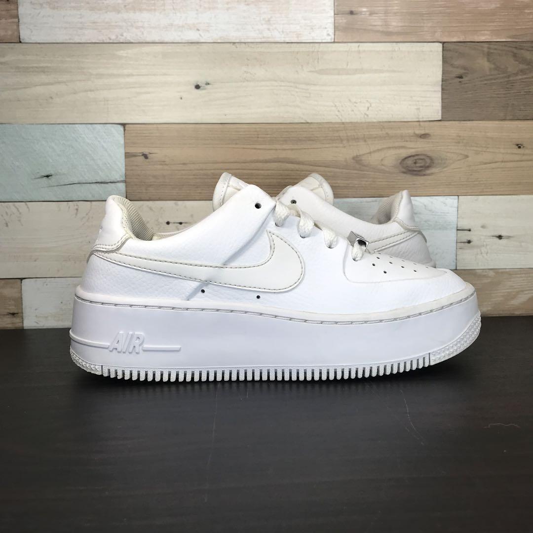 NIKE AIR FORCE 1 SAGE LOW ナイキ エア フォース 1 セージ ロー ホワイト 22cm U09196 AR5339-100_画像3