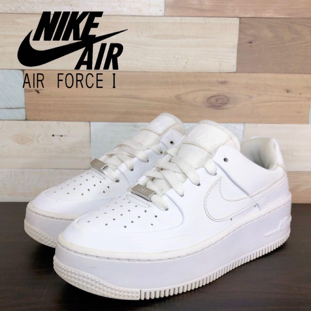 NIKE AIR FORCE 1 SAGE LOW ナイキ エア フォース 1 セージ ロー ホワイト 22cm U09196 AR5339-100_画像1