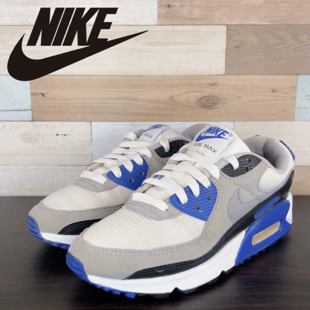 NIKE AIR MAX 90 ナイキ エアマックス 90 ブルー 23.5cm U09247 CD0490-100_画像1