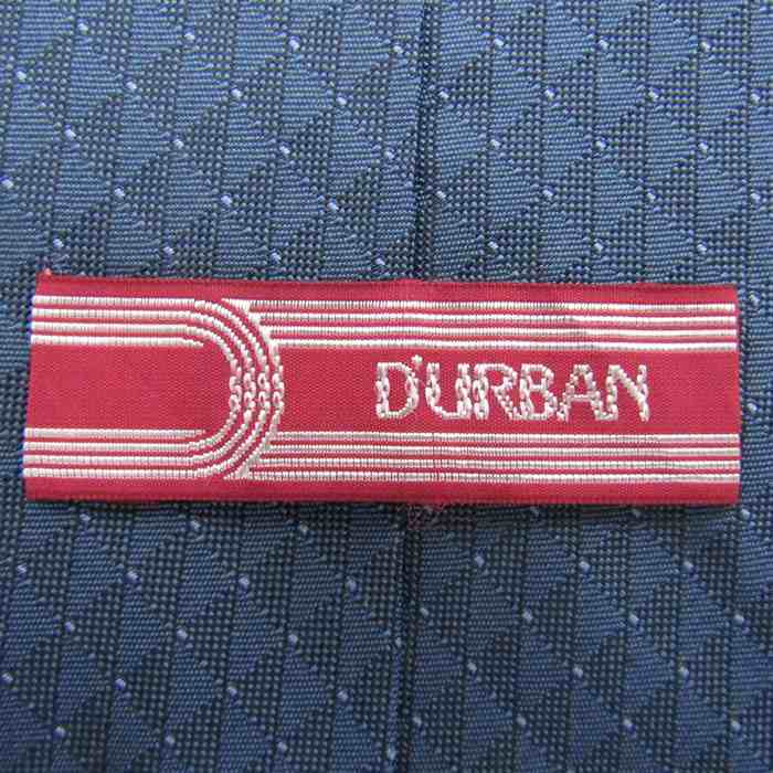 ダーバン ブランド ネクタイ 総柄 シルク PO メンズ ブルー Durban_画像4