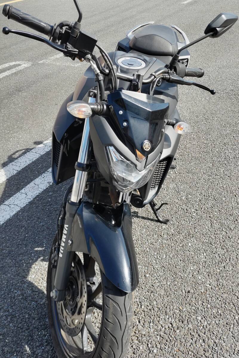 個人出品 ヤマハ FZ25 ABS 250cc  マットブラック ノーマル車 5000キロ以内で激安の画像2