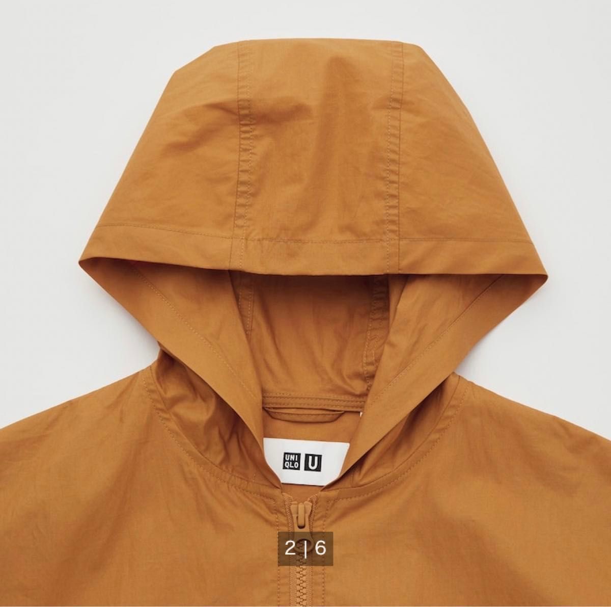 【美品】UNIQLO フーデットブルゾン　150㎝　マウンテンパーカー