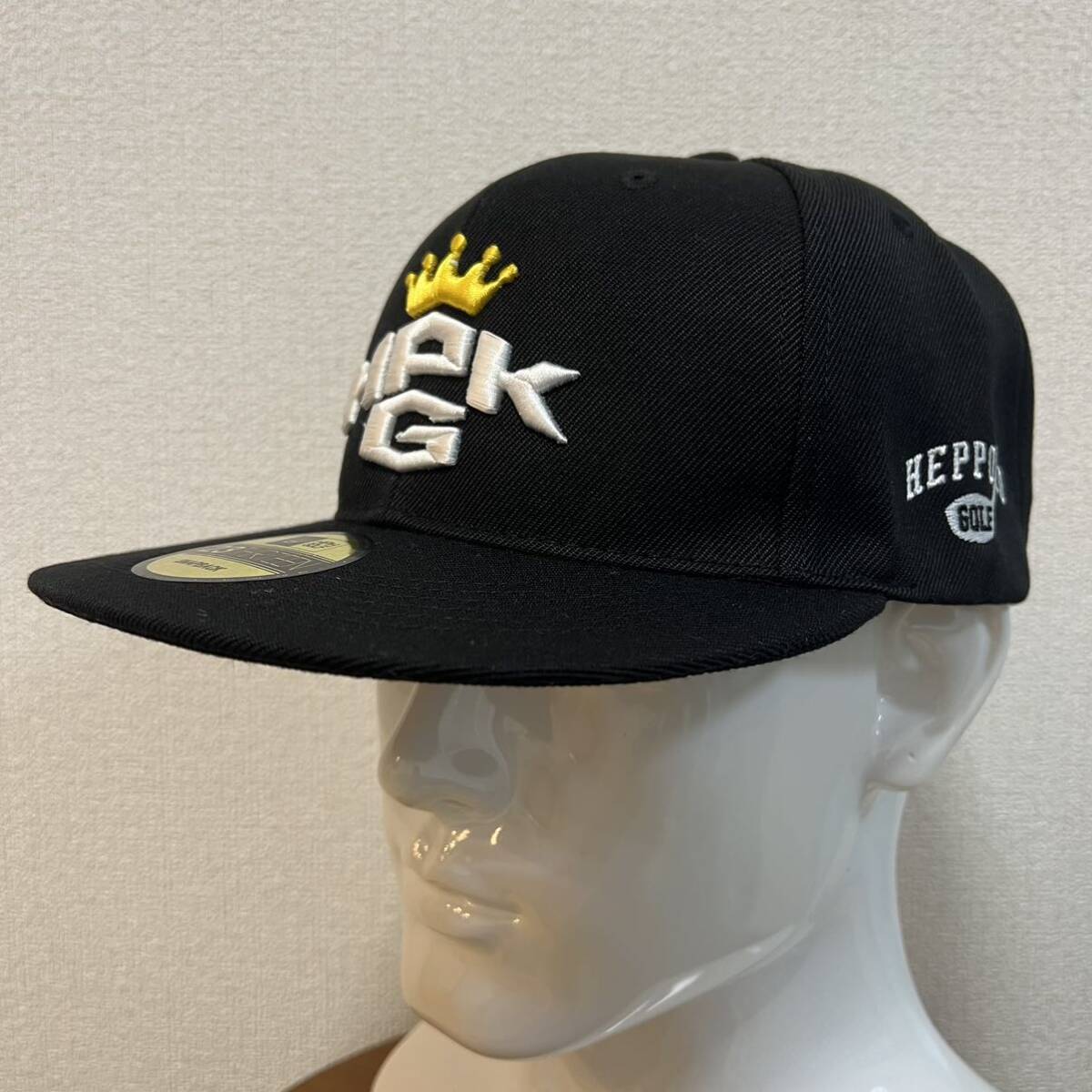 ヘッポコゴルフ オリジナル キャップ CAP golf クラウン BK×WH (NEW ERA ニューエラ supreme briefing ping テーラーメイド titleist)_画像4