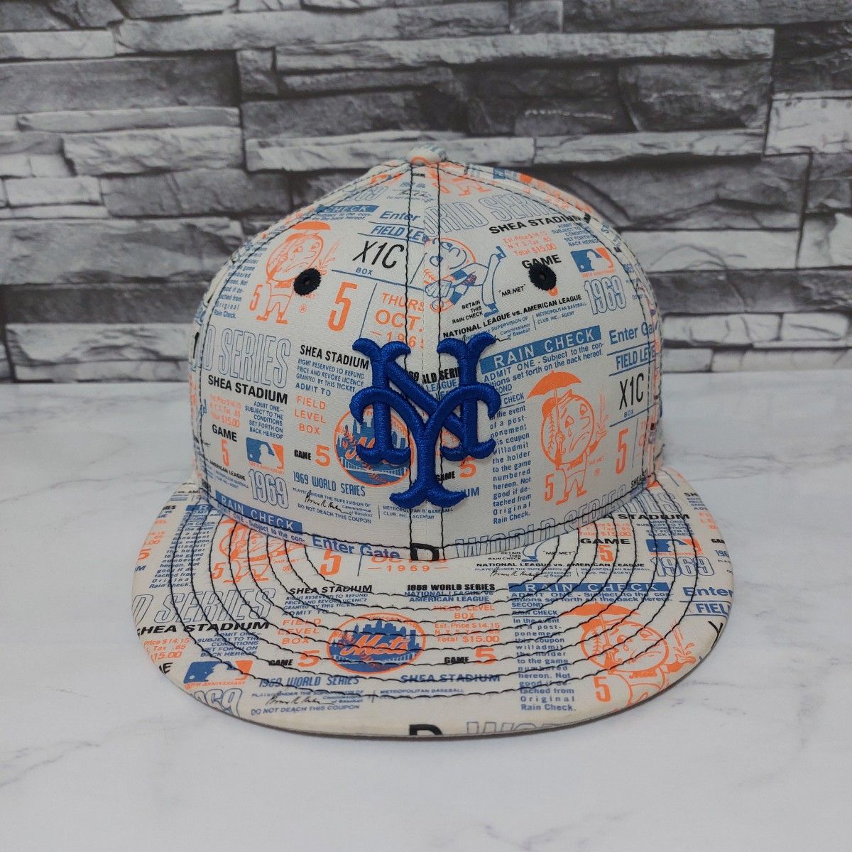 【NEW ERA×NEW YORK METS】希少ニューエラ キャップ 帽子 ニューヨークメッツ ベースボール メジャーリーグ
