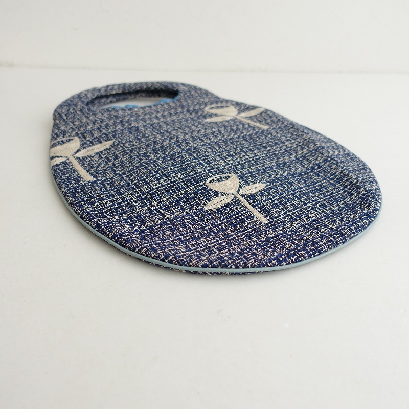 minamina *angeleg bag * bag handbag wool flax . embroidery mina perhonen0324(ba7-2403-70)[90D42]
