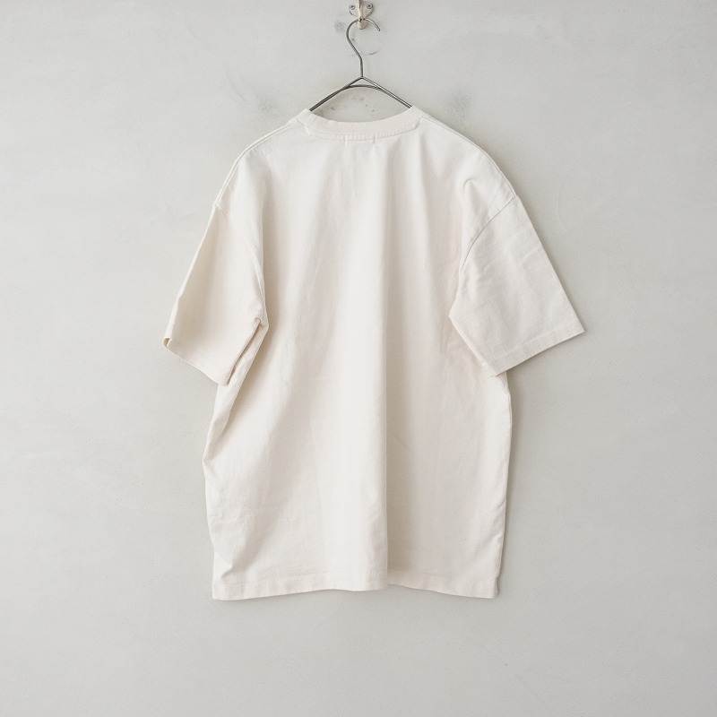 【美品/ユニセックス】スタジオ アール330 STUDIO R330 *UNISEX OVERSIZED HEAVY WEIGHT COTTON TEE*S綿(25-2404-153)【72D42】_画像2