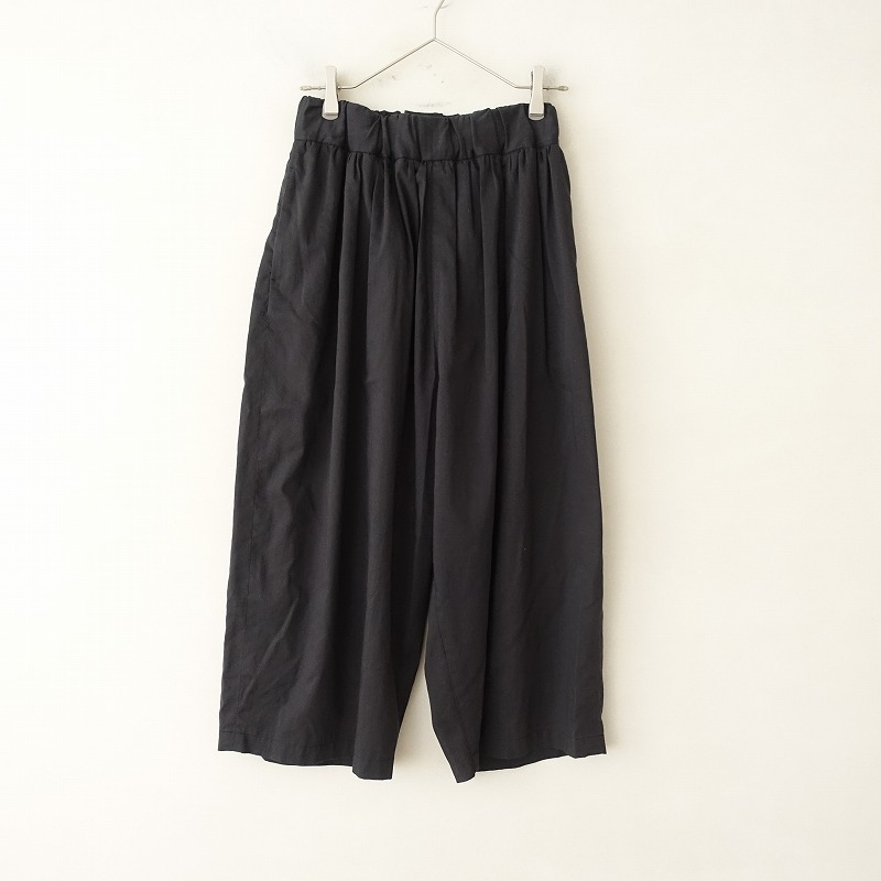 [ regular price 2.4 ten thousand ]no- control air NO CONTROL AIR * polyester linen tropical wide pants *XS(1-2404-184)[03D42]