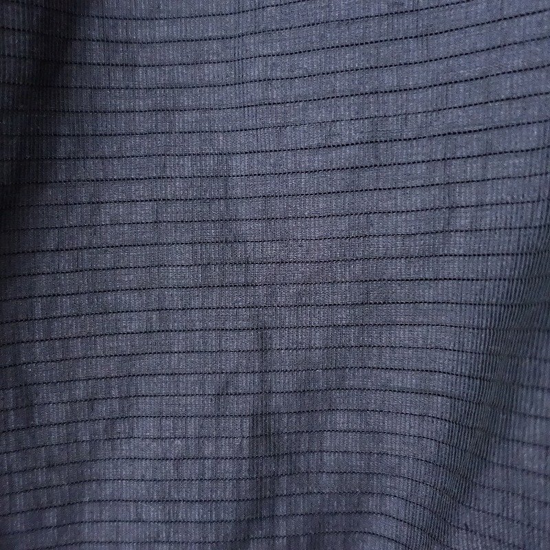 [ обычная цена 1.6 десять тысяч ] La Marine Francaise LA MARINE FRANCAISE *linen полиэстер игла вытащенный блуза * рубашка окантовка (1-2404-205)[03D42]