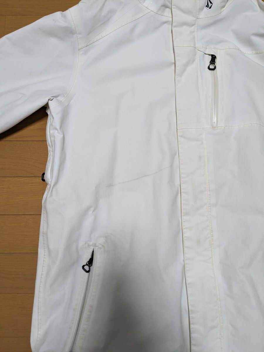 volcom  l gore-tex ジャケット 白 XLサイズ ウェアの画像2