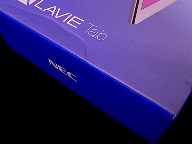 e11471 NEC LAVIE Tab PC-TE508BAW タブレット ホワイト 初期化済 元箱の画像10